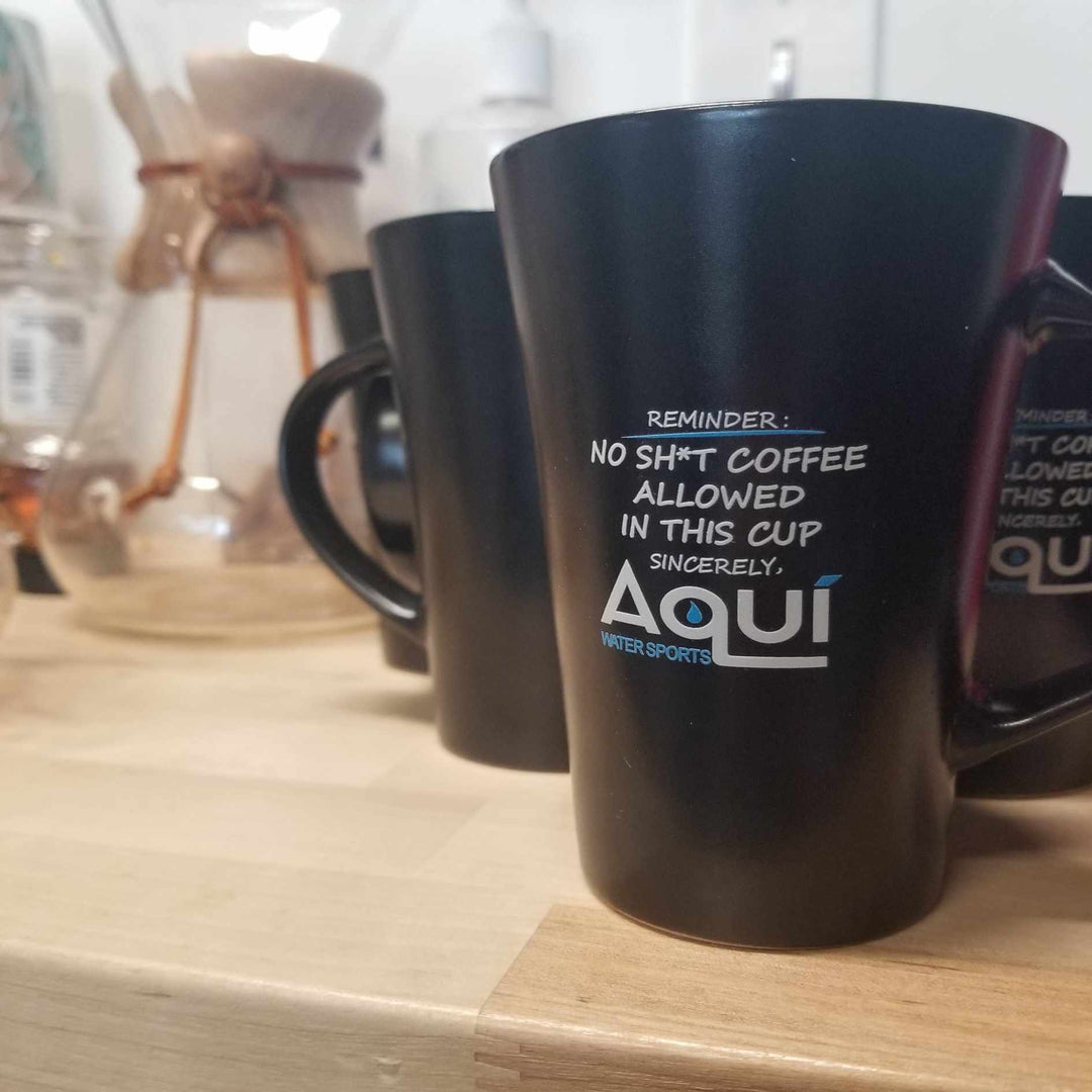 Aqui Coffee Mugs