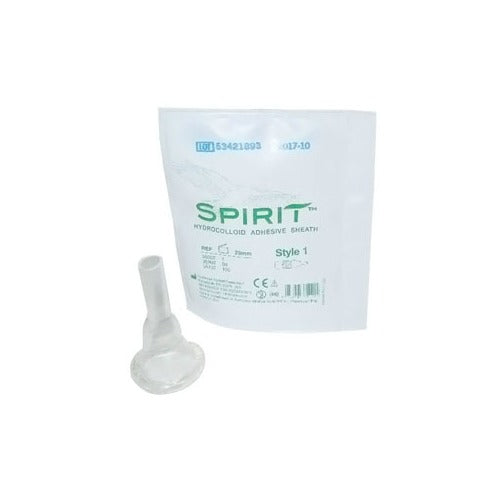 Spirit Style 1 Hydrocolloid Sheath Male External Catheter, Intermediate 32 mm