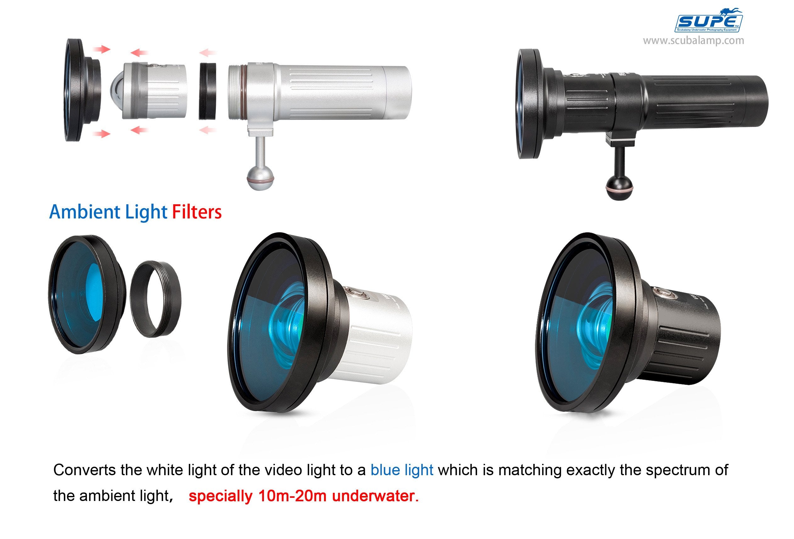 Ambient Video Light Filters (V4K, V6K, P53)