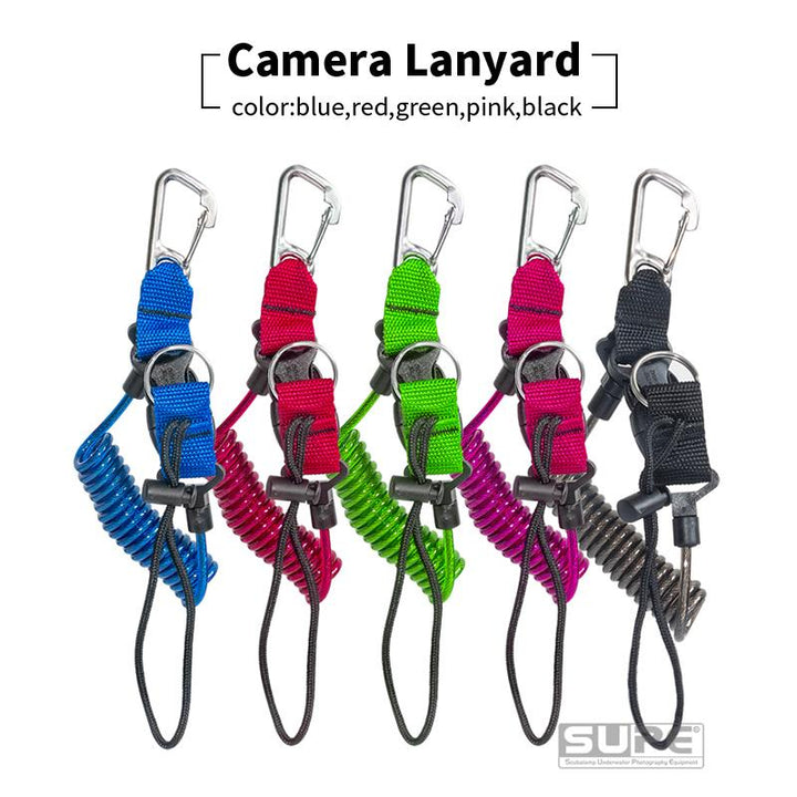Camera Lanyard with Coil-Cord